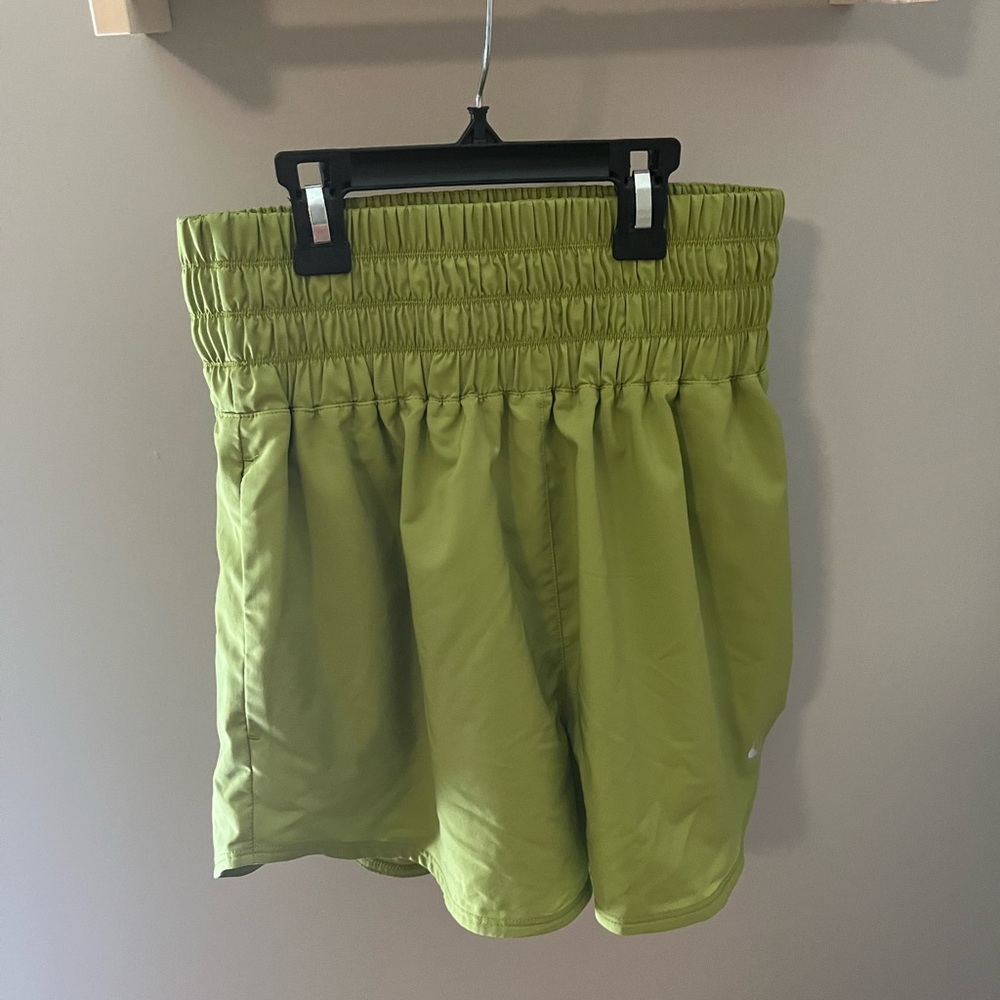 Nike Women's One Dri-FIT Ultra High-Waisted 3" Brief-Lined Shorts. Medium